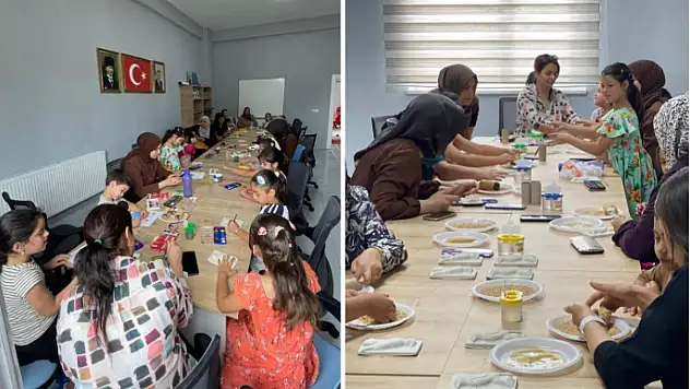 Iğdır Belediyesi'nden 'Aile Yılı'na Özel Anne-Çocuk Atölyesi