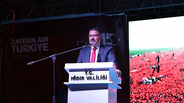 Iğdır'da 15 Temmuz Demokrasi ve Milli Birlik Günü Coşkuyla Anıldı