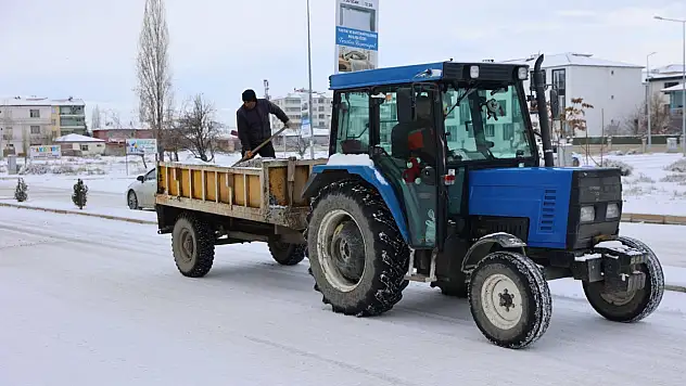 Iğdır'da Buzlanmaya Karşı Önlemler Sürüyor