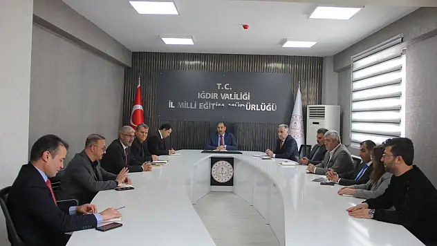 Iğdır'da Haftalık Değerlendirme ve Dönem Sonu Planlama Toplantısı Yapıldı