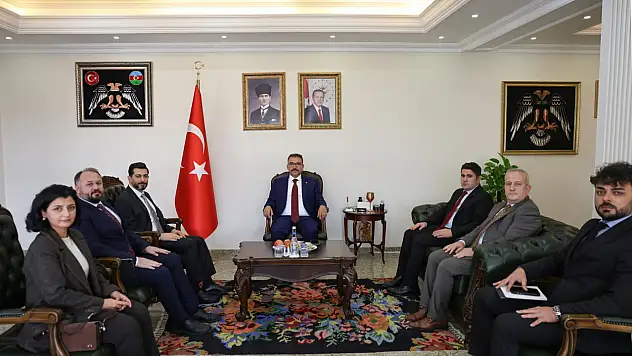 Iğdır'da Kentsel Dönüşüm Heyetinden Vali Ercan Turan'a Ziyaret