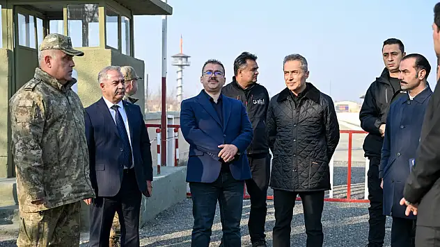 Iğdır'da Üst Düzey Heyetten Alican Sınır Kapısı Ziyareti