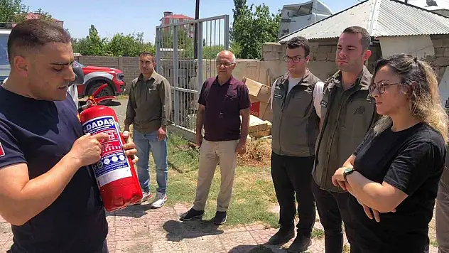 Iğdır'da Yangın Güvenliği Eğitimi Gerçekleşti