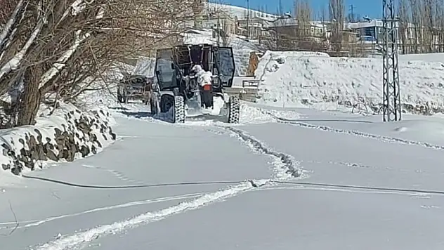 Iğdır İl Özel İdaresi Kar Mesaisinde: Köy Yolları Bir Bir Açılıyor