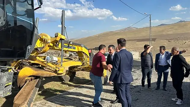 Iğdır İl Özel İdaresi, Tuzluca'da Sıcak Asfalt Çalışmalarını Yerinde İnceledi