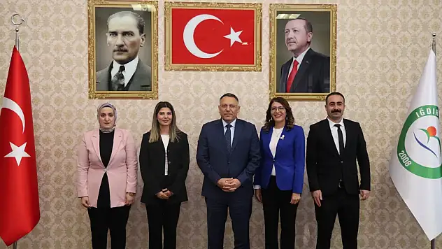 Iğdır Müze Müdürlüğü Heyetinden Rektör Gürel'e Ziyaret