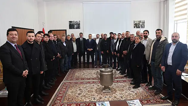 Iğdır Tuzluca Heyetinden Rektör Gürel'e Ziyaret