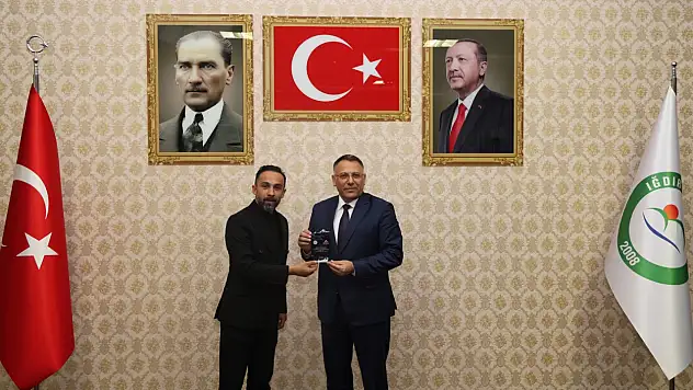 Iğdır Üniversitesi Rektörü Gürel, Türkiye Dağcılık Federasyonu Heyetini Ağırladı