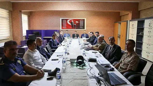 İl Güvenlik ve Asayiş Koordinasyon Toplantısı Iğdır'da Gerçekleştirildi