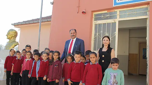 İl Millî Eğitim Müdürü Aziz Gün'den Köy Okullarına Ziyaret