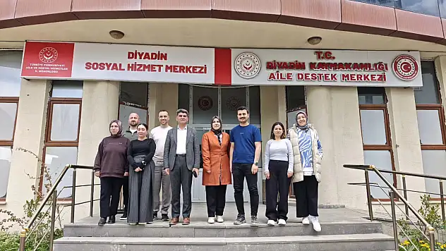 İl Müdürü Baki'den Diyadin Sosyal Hizmet Merkezi'ne ziyaret