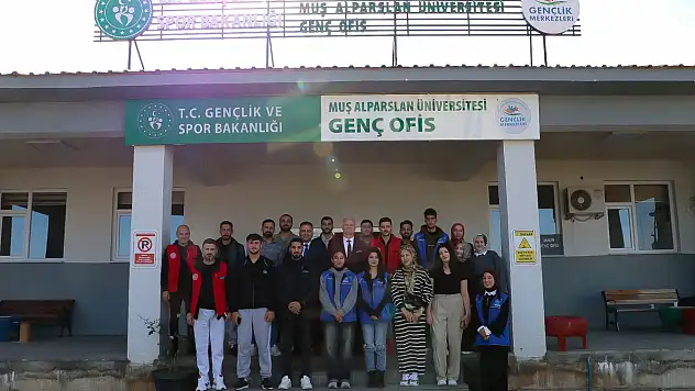 İl Müdürü Kılıç, Muş Alparslan Üniversitesi Genç Ofis'te İncelemelerde Bulundu