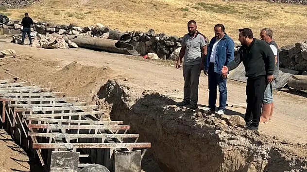 İl Özel İdaresi Köylerdeki Kapalı Sulama Sorunlarını Hızla Çözüyor