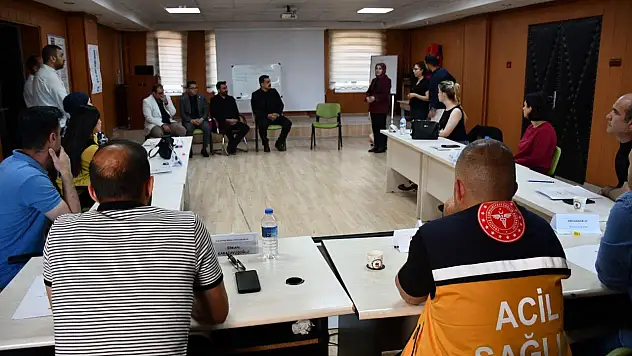 İl Sağlık Müdürü Dr. Mehmet Acu'dan 112 Eğitim Birimi'ne ziyaret