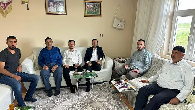 İlçe Müftüsü Salı hacı ailesine anlamlı ziyaret