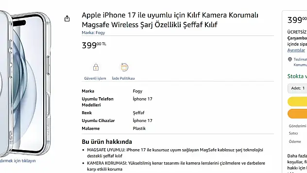 iPhone 17 Kılıfları Türkiye'de Patladı: Henüz Tanıtılmadan Raflarda!