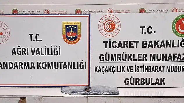 İran'dan Türkiye'ye geçirilen uyuşturucu Ağrı'da ele geçirildi