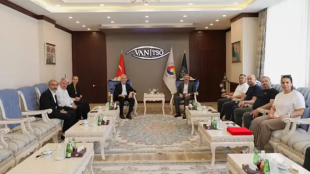 İskenderun TSO Heyeti, Van TSO ile Ekonomik İşbirliği İçin Bir Araya Geldi