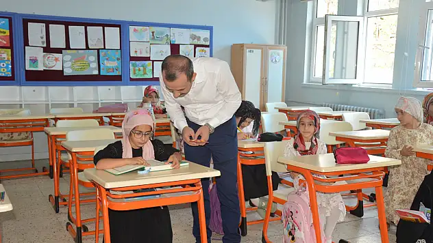 İspir Kaymakamı Poçanoğlu'ndan Yaz Kur'an Kurslarına Ziyaret