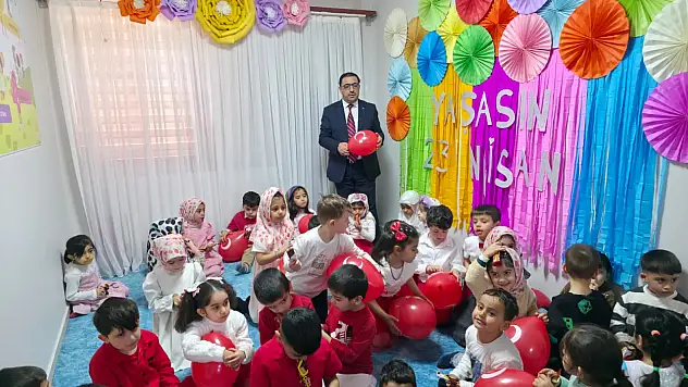 İsra Miraç Kur'an Kursu'nda 23 Nisan coşkusu