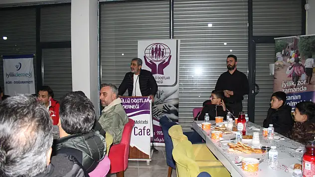 İyilikder ve Gönüllü Dostlar iftar sofrasında buluştu