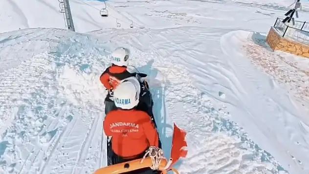 JAK timleri Abalı Kayak Merkezi'nde nöbette