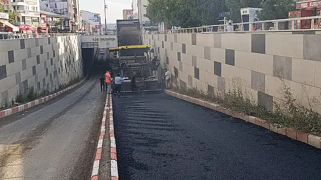 Kağızman Caddesi'nde yol yapımı başladı