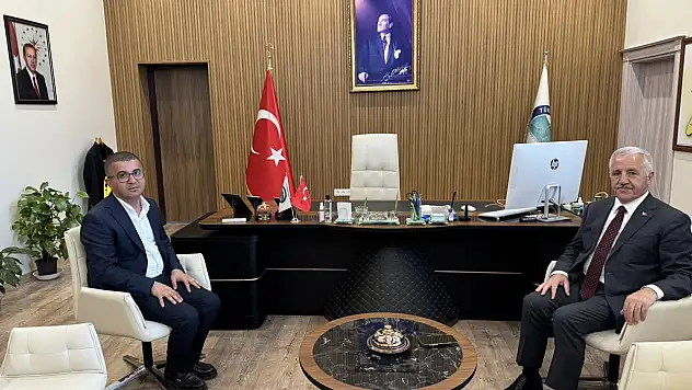 Kağızman Kaymakamı Okan Daştan'a Ziyaret
