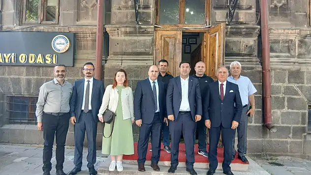 KAKÜV Heyetinden Kars Ticaret ve Sanayi Odası'na Ziyaret