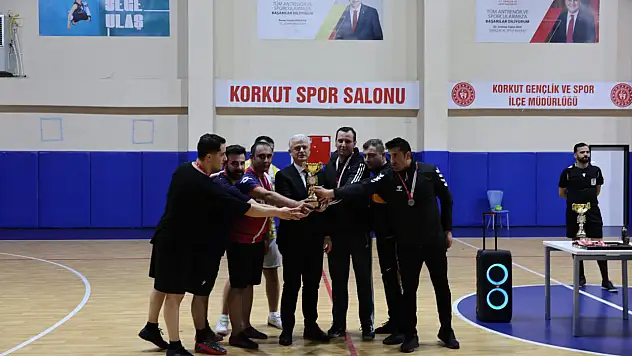 Kamu Spor Oyunları Futsal İl Birinciliği Finali Muş Korkut'ta Oynandı