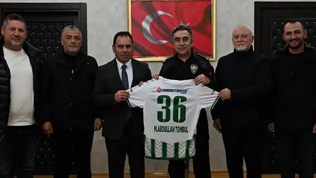 Kars 36 Spor'dan İl Emniyet Müdürü Tombul'a Ziyaret