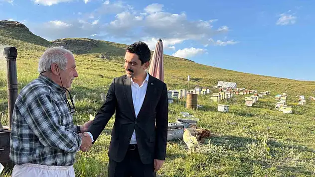 Kars Kaymakamı Tutal, Arıcılara Destek Olmak Üzere Ziyarette Bulundu