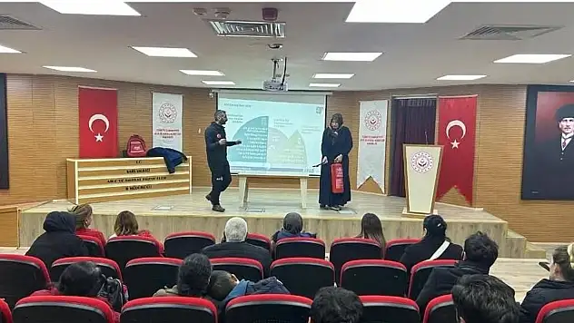 Kars'ta 'Afete Hazırlık ve Psikososyal Dayanıklılık Eğitimi' düzenlendi