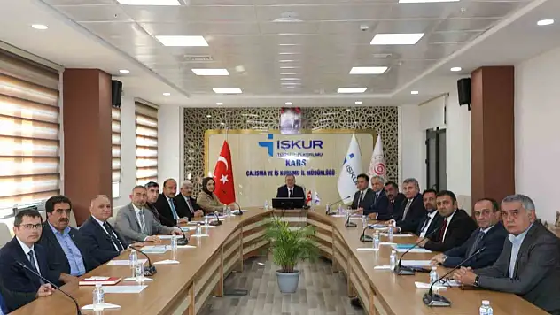 Kars'ta İstihdam ve Mesleki Eğitim Kurulu Toplantısı Yapıldı