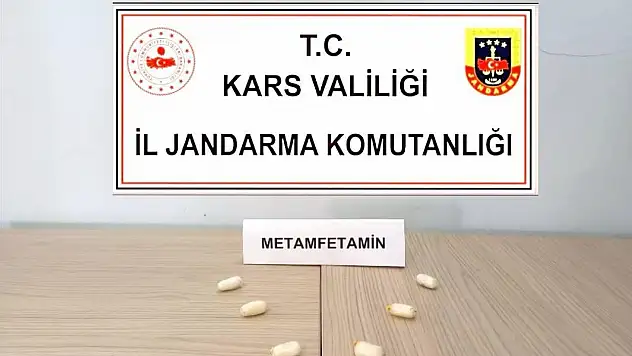 Kars'ta jandarmadan uyuşturucu operasyonu