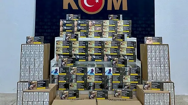 Kars'ta Kaçak Tütün Operasyonu 130 Bin Boş Makaron Ele Geçirildi