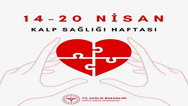 Kars'ta Kalp Sağlığı Haftası Etkinlikleri Düzenlendi!