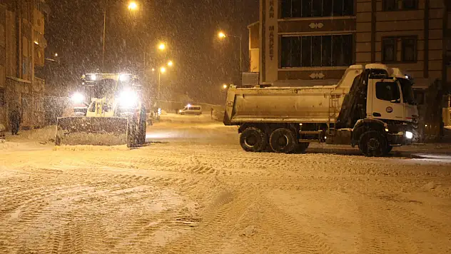 Kars'ta Karla Mücadele Çalışmaları Aralıksız Sürüyor