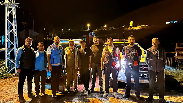 Kars'ta kaybolan 17 yaşındaki genç sağ bulundu