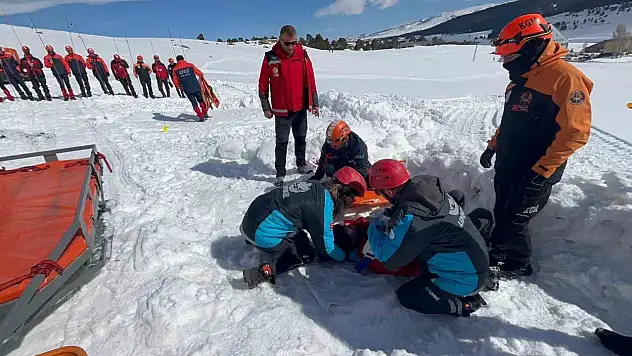 Kars'ta olası çığ felaketine karşı tam hazırlık