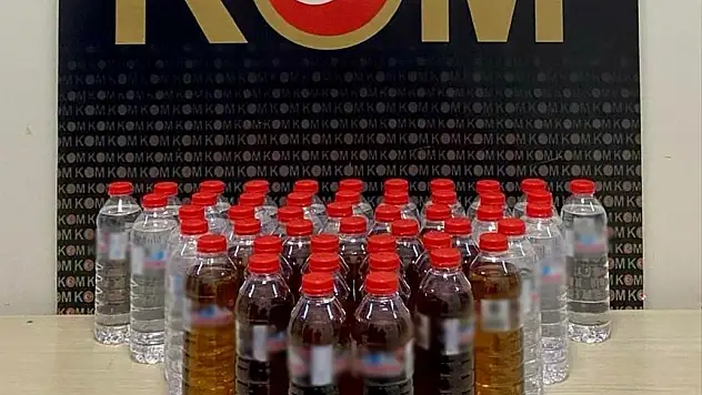 Kars'ta sahte içki operasyonu: 5 gözaltı