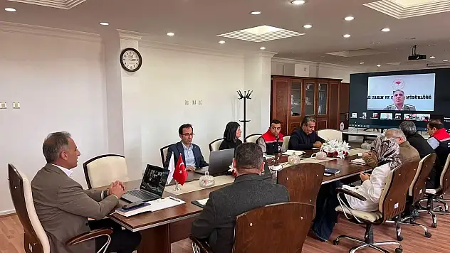 Kars Tarım İl Müdürlüğü'nde değerlendirme toplantısı gerçekleştirildi