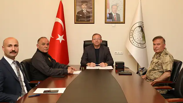 Kars Valisi Ziya Polat, Göç Koordinasyonu Toplantısına Katıldı