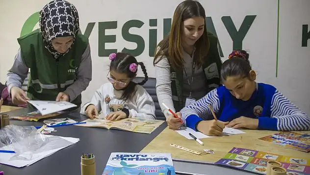 Kars Yeşilay'dan Anlamlı Proje: Yeşilcan'dan Mektup Var