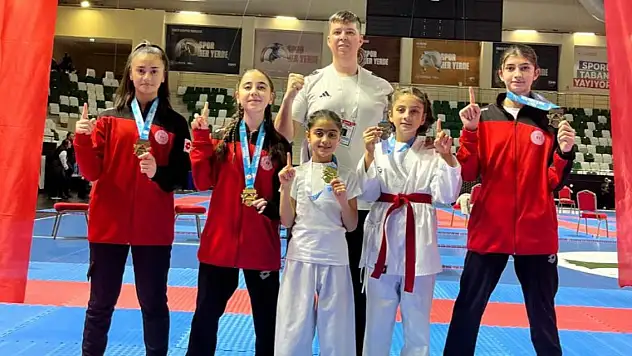 Karslı Karateciler Türkiye Şampiyonası'na Damga Vurdu