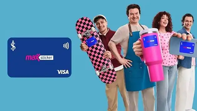 Kart ve cüzdan taşımaya yeni alternatif: İş Bankası MaxSticker'ı kullanıma sundu
