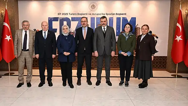 Kasapoğlu ve TBMM Komisyonundan Erzurum Valiliği'ne Ziyaret