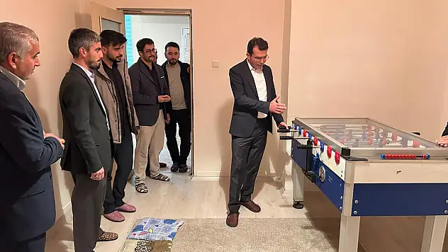 Kaymakam Adıbelli'den Diyanet Gençlik Merkezi'ne Ziyaret