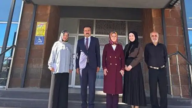 Kaymakam Bingöl'den Başhekim Cengiz'e Hayırlı Olsun Ziyareti