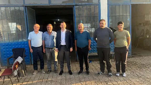Kaymakam Coşkun Tutak esnafıyla buluştu